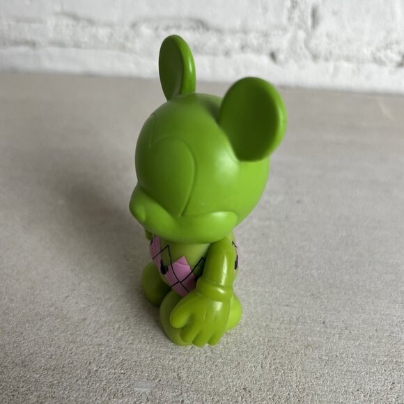 New Disney Vinylmation Urban Series 5 Green Argyle 3" Vinyl Figure - Picture 2 of 8
